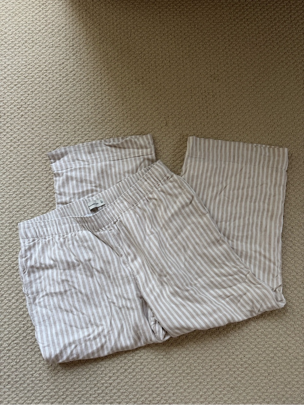 Abercrombie and Fitch lined linen pant